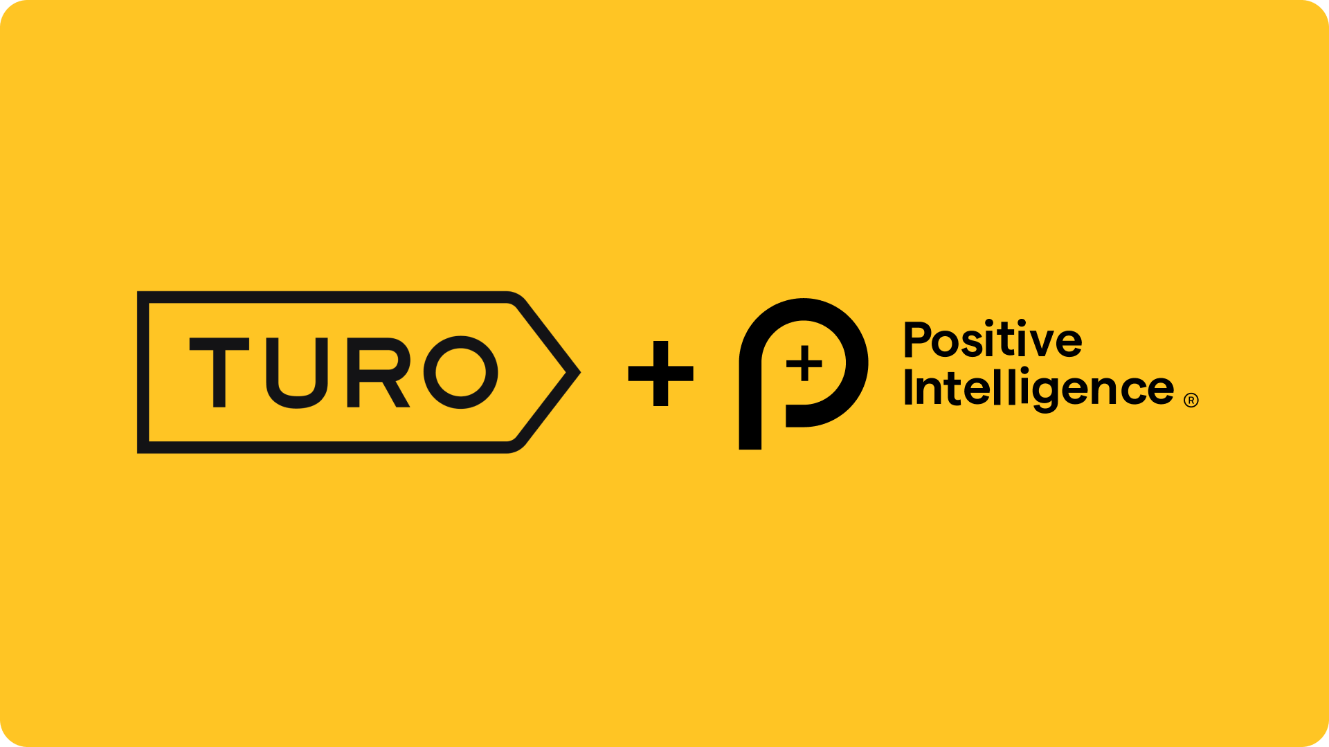 Turo and Positive Intelligence logos
